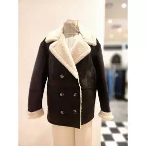 일부수량 시슬리 더블버튼 신세틱 무스탕 SALEC2561 2748625