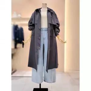 일부수량 [ JJ지고트 ] 디테쳐블 후드 스트링 트렌치코트GR4A0TCR11 2753553