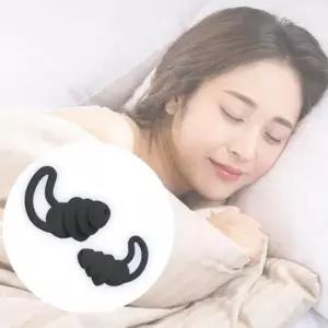 층간 이어 수면 귀마개 청력 실리콘 수면용 플러그 방지 비행기 맞춤형 보호 차단 소음