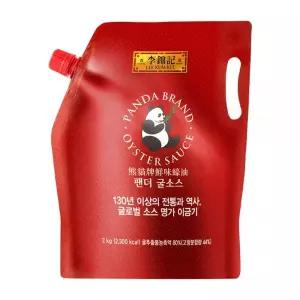 오뚜기 이금기 팬더 굴소스 대용량 업소용 스파우트 2kg 1개 MNS
