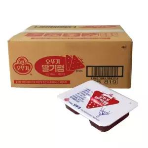 딸기 잼 일회용 12gx480EA 오뚜기 디스팬팩