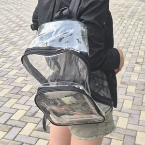 여행용 대용량 클리어 PVC 물놀이 빅사이즈 백팩