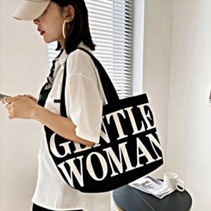 레터링 숄더백 포인트 에코백 에코 미니토트백 영문 캐주얼 여성크로스백