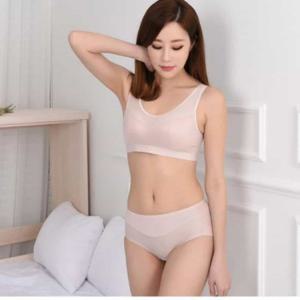 런닝형 후크 브라팬티세트 여자노와이어속옷와이어리스 여자속옥 20대여자속옷