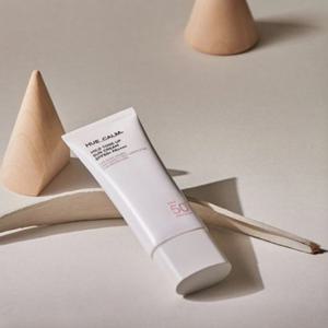 톤업 선크림 휴캄 마일드 40ml 자연스러운 피부 보정 메이크업 베이스
