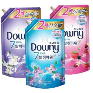 다우니 7일탈취 모던 초고농축 섬유유연제 1.6L 리필
