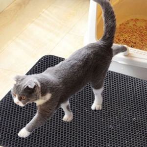 사막화방지 고양이 화장실 매트 반려동물 고양이 모래 매트 청소 발판