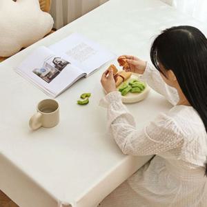 사각 방수 식탁보 무지 가죽 식탁보 주방테이블 홈데코