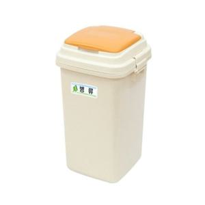우림 리드휴지통 베이지 75L 쓰레기통 (1개)