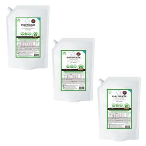 EM 환경표지인증 세탁세제리필3개(800ml) 냄새제거 탈취 강력한 세정력 천연 3배농축 아기 유아세제