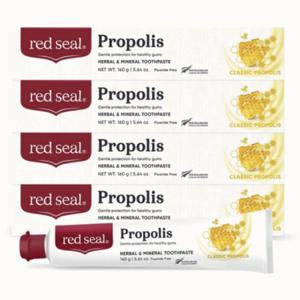 레드 씰 프로폴리스 치약 propolis toothpaste 160g x 4개