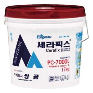 쌍곰 타일접착제 세라픽스 PC-7000L(17kg) (반품불가)