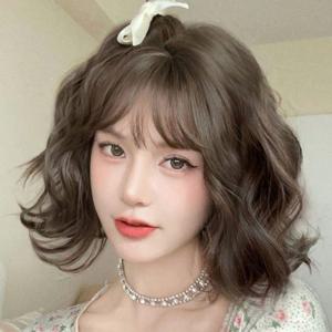 EAS 폰디즈 물결웨이브 단발머리 여성 통가발 EA-251225