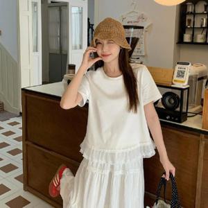 물결 반팔 티숙 LLT205 무지 나시 맨투맨 사이즈 겨울 U넥 긴팔티 XL 남자 여성 티 S 반팔 라운드 흰티 티