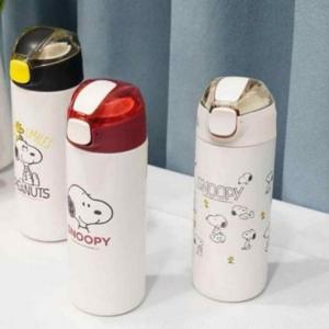 500ml 텀블러 이쁜텀블러 스누피 보냉텀블러 소형텀블러 여행용텀블러