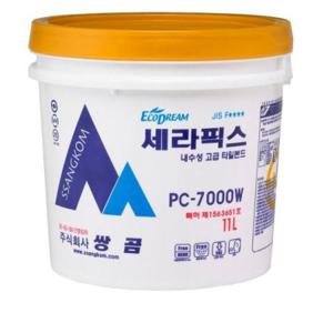 쌍곰 타일접착제 세라픽스(일반) PC-7000W(20kg)
