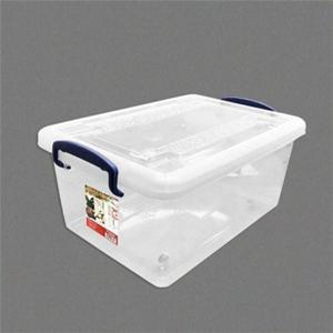 플라스틱 보관함 40L 플라스틱 리빙박스 다용도 바퀴형 대용량 정리함 장난감 주방 책장 이불 침대
