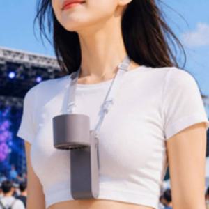 무선선풍기 냉각패드 선풍기 목걸이 아이스 손풍기 미니 휴대용 쿨러 냉각팬