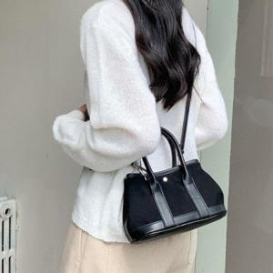 여성 미니 가방 데일리 스웨이드 크로스 백 블랙 크로스백 토트 미니백 여행용 여자