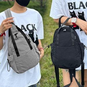 데일리 미니 나일론 슬링 백팩 직장인 가방 여성백팩 여행용백팩 직장인백팩 미니백팩