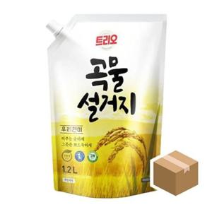 설거지세제 곡물성분 1.2리터 대용량 10개입