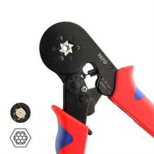 펜홀 압착기 6-6A 페롤 압착기 6각 터미널 전선 케이블 수공구 플라이어 펜치