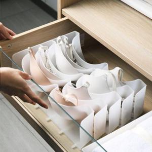 수납 정리용 브라 칸막이 속옷 세트 여섯개입 주방 냉장고 트레이 바구니 클립 정리함