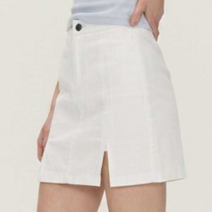 치마바지 속바지 스커트 내장 미니스커트 트임 슬릿 하이 웨스트 여성 A라인 언발 테니스