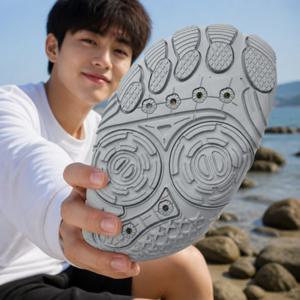 계곡 바닷가 물놀이 슈즈 250mm 블루 아쿠아 신발 해변