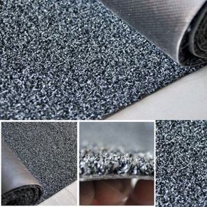 인조잔디매트 PVC 옥상 베란다 발코티 롤 매트 그레이 120x100