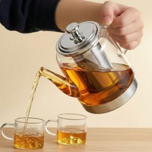 내열 유리 티포트 직화 인덕션 겸용 차망 주전자 1500ml 물병