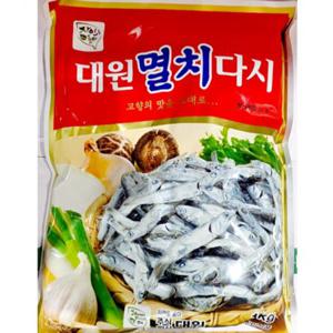 국물용 멸치 다시 육수용 다시 멸치 시원한 업소용 대용량 1kg 맛다시 해산물 다시마 다시팩 감칠 재료