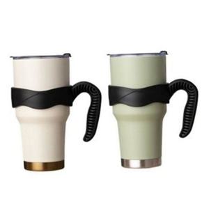 대용량 보온 텀블러 대용량 보냉 텀블러 손잡이 스트로우 900ml 스테인레스 차량용 휴대용 밀폐 카페