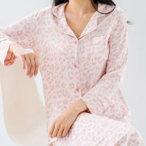 여성라운지웨어 여성잠옷 실내복여성 패턴 여성홈웨어 세트 잠옷세트 겨울잠옷