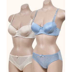 혜명잡화몰 (볼리쉬)섬세한 레이스 패턴 3/4컵 B컵 브라팬티 세트 30대여성속옷 여자속옷세트 20대여성속옷