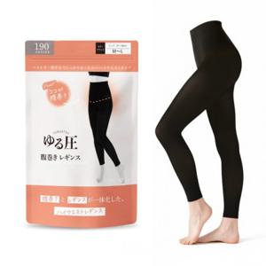 혜명몰 일본 직수입 190데니아 복대형 웜 레깅스 필라테스복 운동복 요가복 임산부레깅스