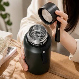 1L 스텐 보냉병 보온용기 이중진공 물통 텀블러