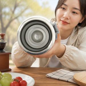 차망 보냉병 1L 알로하 스테인리스 보온물병 야외 캠핑용