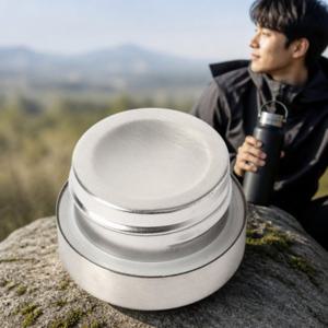 316 스테인리스 750ml 보온병 캠핑 등산용 진공 보냉 물병
