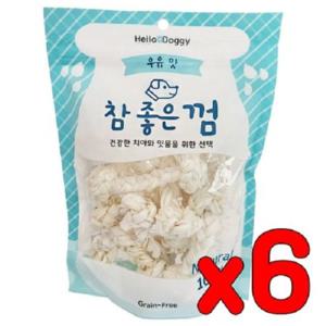 실타래 우유껌 10px6개 강아지오래먹는간식 훈련간식 보상간식 노즈워크 영양간식 치석 구강