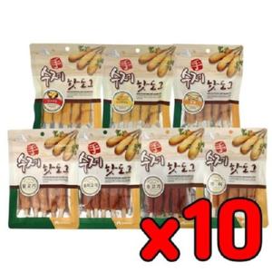 수제 핫도그 100gx10개 강아지오래먹는간식 훈련간식 보상간식 노즈워크 영양간식 육포류
