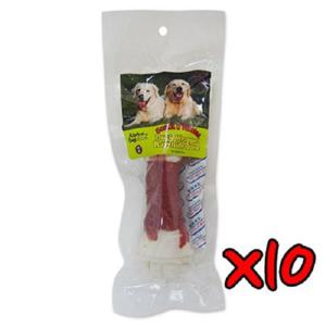 알파독 오리말이껌 1p 7in(약18cm)) 10개 묶음 개껌 육포 오리고기 강아지 오래먹는 간식 영양 건강 애견껌