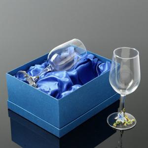 로얄 앤티크 와인잔 2p세트(320ml) (블루) 로맨틱와인잔세트 앤티크와인잔세트 앤틱와인잔세트