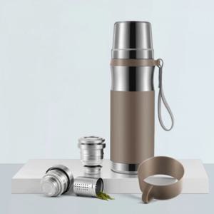 웰데이 티보틀 보온병(500ml) (브라운) 보냉병 보온보냉병 보냉보온병 보냉물병