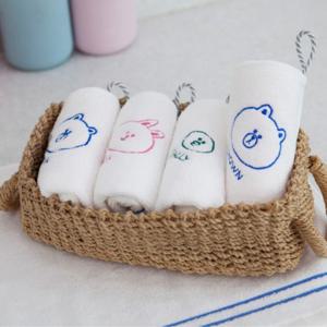 라인프렌즈 피스오브피스 코마사 고리수건 6장 70g