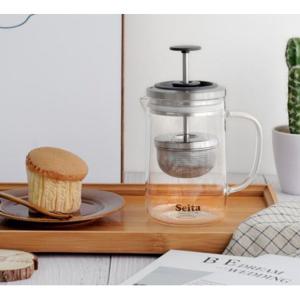 마켓다인 티포트 380ml 찻주전자 유리차주전자