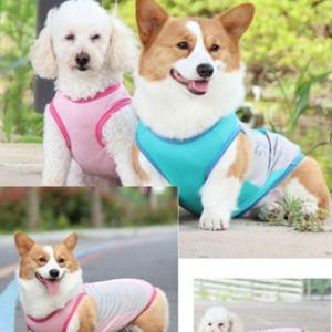 강아지 반사 쿨티 쿨조끼 여름 쿨링 베스트 8XL