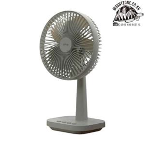 마운트존 크레모아 190mm 5엽블레이드 강력풍속 최대3시간사용4단계풍속 무선충전식선풍기-deskfan1