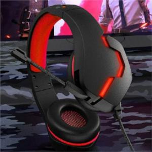 pc 게이밍 헤드셋 노트북 게이밍 헤드셋 가벼운 경량 유선 마이크 헤어밴드 컨트롤러 이어폰 통기성 헤드폰