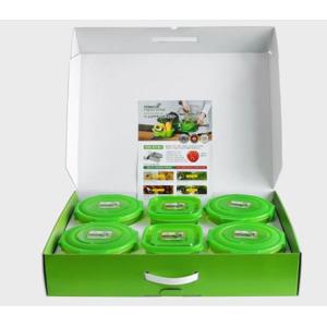 마켓다인 샐러드용기 6P 대파보관통 채소용기